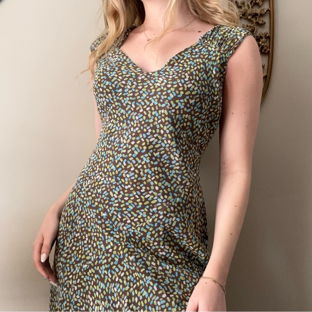 Talbots Silk Flowy Maxi Dress - Picture 7 of 7